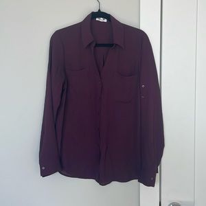 Maroon Express Portofino Shirt Size L